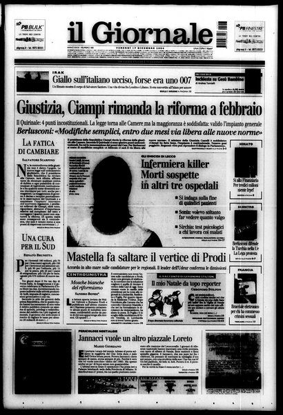 Il giornale : quotidiano del mattino